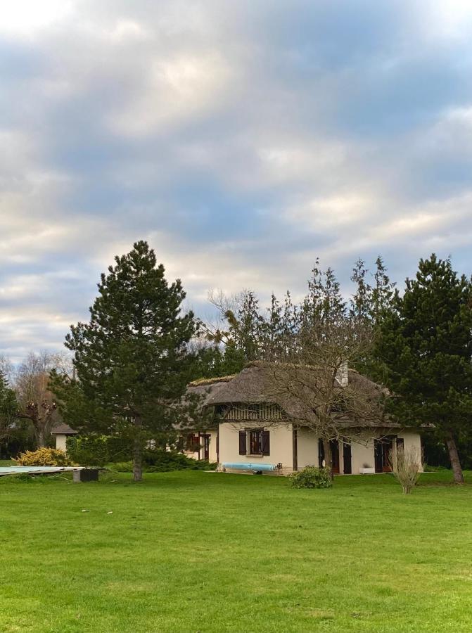 Maison Traditionnelle Normande Avec Piscine Hotot-en-Auge Buitenkant foto